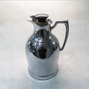 Vintage Landers Frary & Clark Universal Insulated Chrome Carafe with Lid